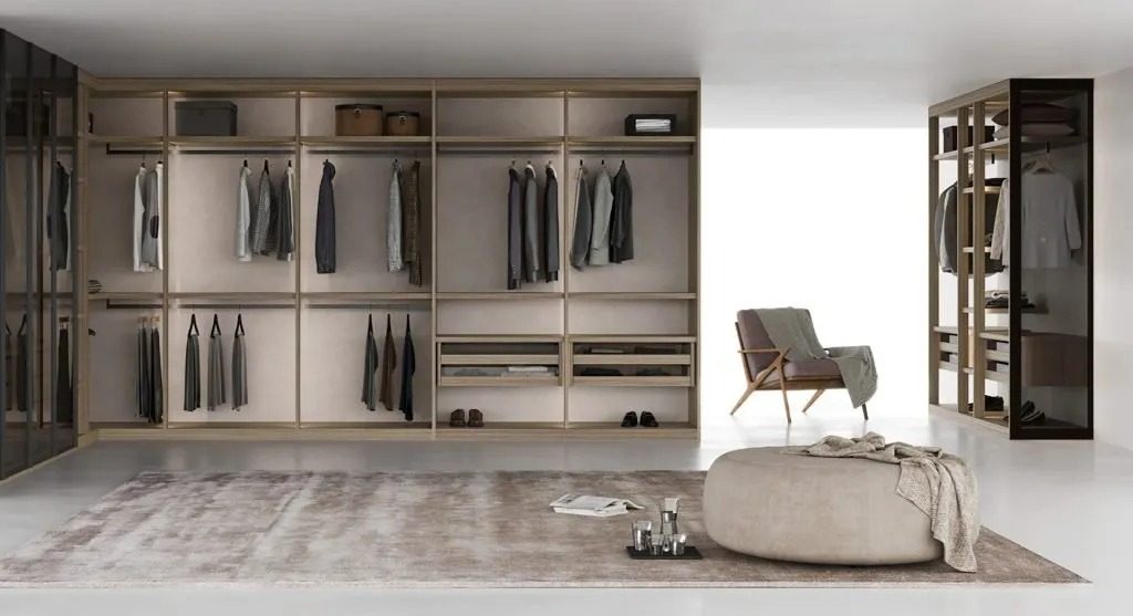 Nowoczesna włoska szafa na wymiar Arca marki Fimar Mobili dostępna w salonie mebli premium Bellissimo Home Wrocław Bulwary książęce