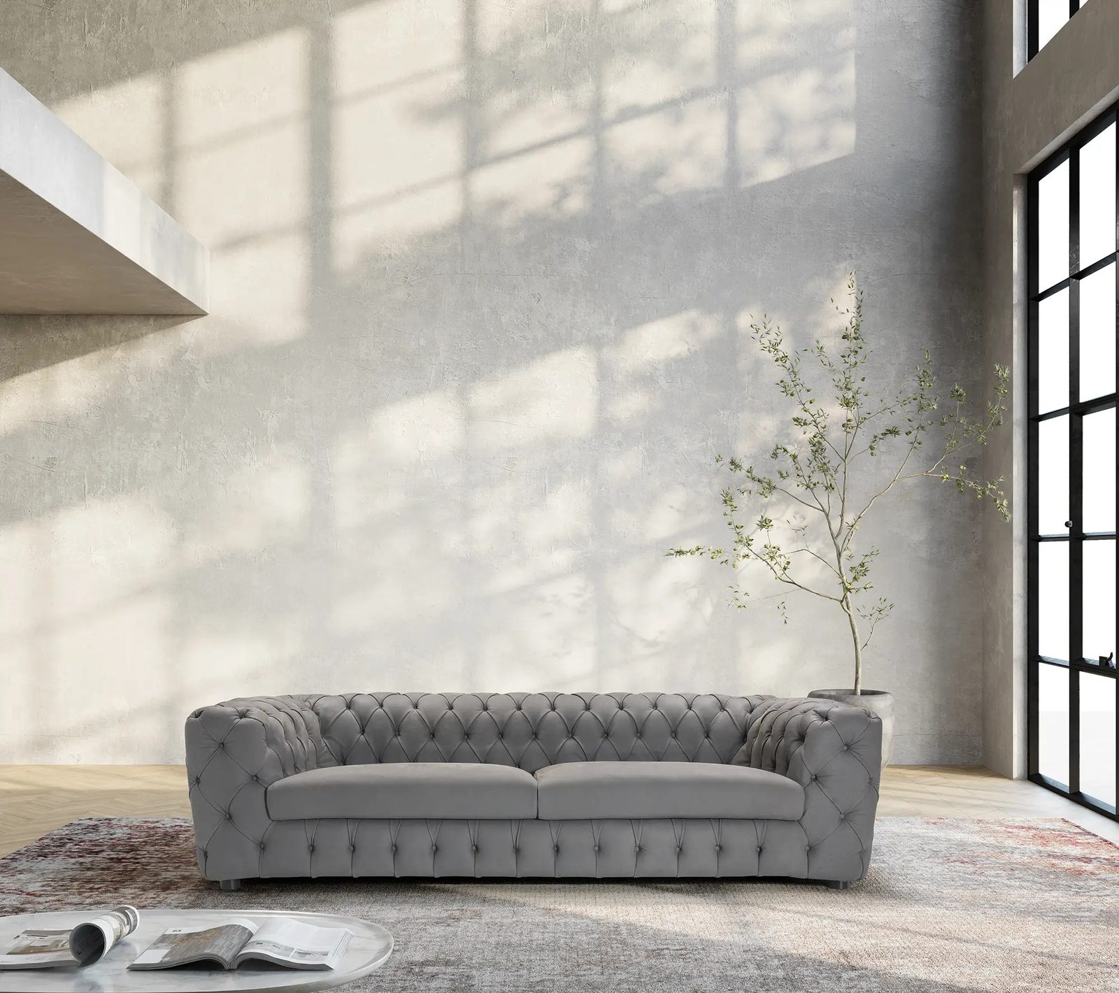 Nowoczesna sofa Gravis Sandro Bossi – na zamówienie w Bellissimo Home, Bulwary Książęce (Wrocław, Kępa Mieszczańska, 500m od Rynku).