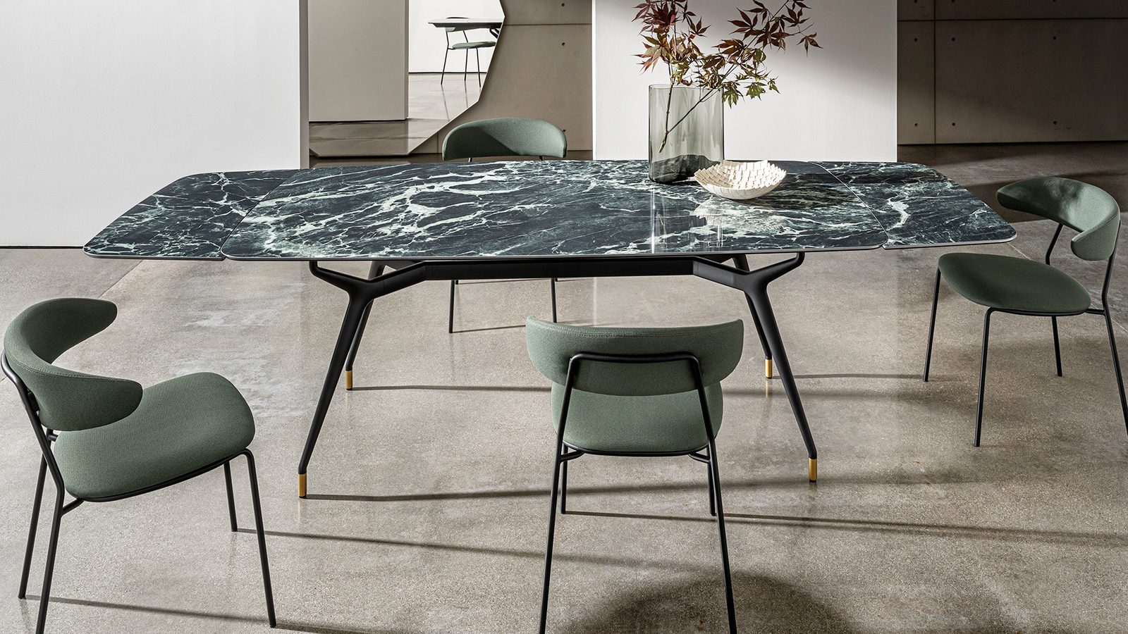 Luksusowe meble do jadalni Arkos Sovet Italia – Bellissimo Home, Bulwary Książęce (Wrocław, Kępa Mieszczańska, 500m od Rynku).